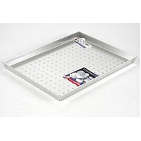 TEGLIA ALLUMINIO PIZZA 50X35 FORATA