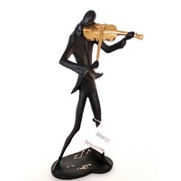 STATUA VIOLINISTA CM.38