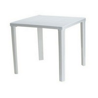 TAVOLO WEEKEND 80X80 BIANCO