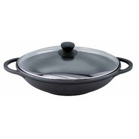 WOK PRESSOFUSO COPERCHIO VETRO CM.32