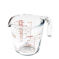 CARAFFA VETRO GRADUATA LT.0,5