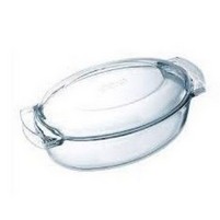 CASSERUOLA PIREX OVALE CM.28X17ca