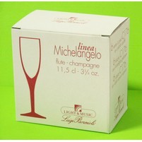 BICCHIERI MICHELANGELO FLUTE cl.11 PZ.6 BICCHIERI MICHELANGELO FLUTE cl.11 PZ.6