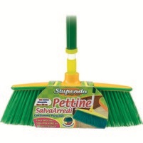 SCOPA PETTINE CON MANICO ALLUNGABILE