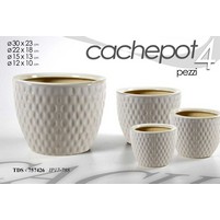 PORTAVASI CERAMICA PZ.3 ASSORTITI