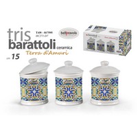 BARATTOLI PZ.3 PORCELLANA POIS
