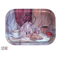 VASSOIO LATTA DECOR CM.40X30