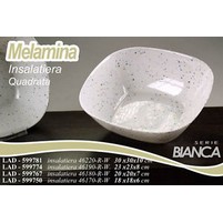 INSALATIERA MELAMINA QUADRA CUORI CM.30 INSALATIERA MELAMINA QUADRA CUORI CM.30