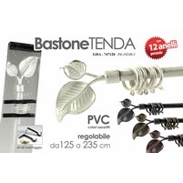 BASTONE X TENDE 125 -235 12 ANELLI