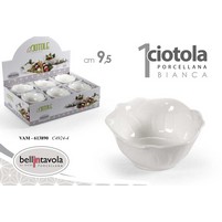 CIOTOLINA APERITIVO PORCELLANA CM.9