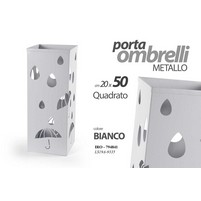 PORTAOMBRELLI METALLO QUADRATO