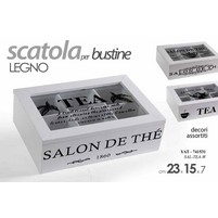 SCATOLA PORTA BUSTINE THE LEGNO