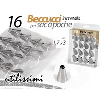 BECCUCCI INOX PER SACCO DECORATORE PZ.16 BECCUCCI INOX PER SACCO DECORATORE PZ.16
