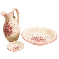 CERAMICA X LAVABO DERUTA DECORATA