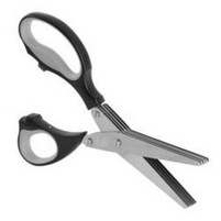 FORBICI SMINUZZA TUTTO A 5 LAME INOX