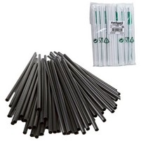 CANNUCCE BIBITA COMPOSTABILI PZ.50 NERE