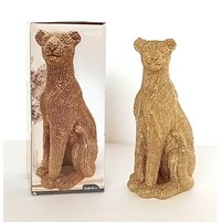 STATUA LEOPARDO CM.19