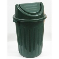 BIDONE BASCULANTE VERDE LT.100