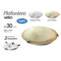 PLAFONIERA VETRO CM.30