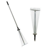 RASTRELLO INOX REGOLABILE C-MANICO