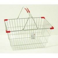 CESTO INOX 2 MANICI LT.27