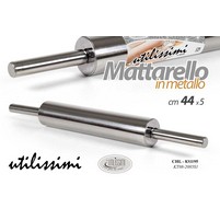 MATTARELLO INOX GIREVOLE CM.44 MATTARELLO INOX GIREVOLE CM.44