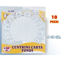 CENTRINI BIANCO PZ.10 CM.28-30