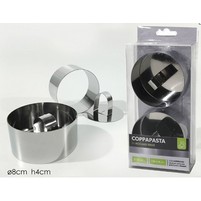 COPPAPASTA INOX PZ.2 CM.8 C-PRESSINO