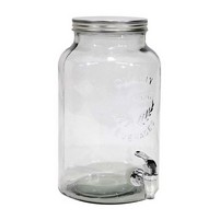 VASO VETRO C-RUBINETTO LT.5,5