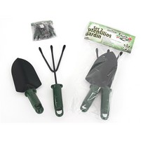 SET ATTREZZI GIARDINO ACCIAIO CM.22 PZ.2