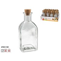 BOTTIGLIA VETRO TAPPO SUGHERO LT.250 BOTTIGLIA VETRO TAPPO SUGHERO LT.250