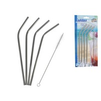 CANNUCCIA INOX CM.20 PZ.4 CON SCOVOLINO
