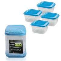 SCATOLA FRIGO GIO' PZ.4 LT.0,25 QUADRA
