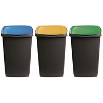 PATTUMIERA TRIS ECO SOLUTION LT.45 PZ.3