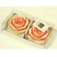 CANDELE GALLEGGIANTI ROSA PZ.2