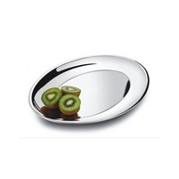 VASSOIO INOX OVALE CM.60 VASSOIO INOX OVALE CM.60