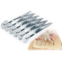 TAGLIASFOGLIA INOX ESTENSIBILE 6 LAME