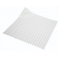 TAPPETO DOCCIA RONDO' BIANCO