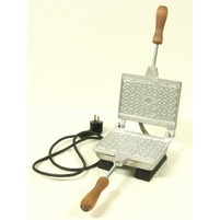 CIALDA ALLUMINIO ELETTRICA WAFFLE