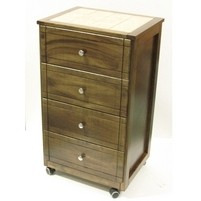 CARRELLO LEGNO GIADA NOCE CASS.