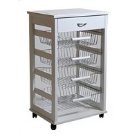 CARRELLO LEGNO C-MATT.CASSETTO BIA.FANG
