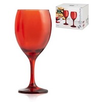 BICCHIERI IMPERIAL CALICE ROSSO PZ.6 25CC