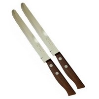 COLTELLI TRAMONTINA TAVOLA  PZ.2  M-LEGNO