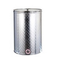 BOTTE INOX LT.200 CON GALLEGG.