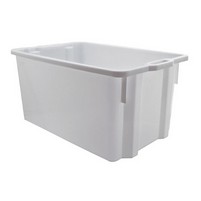 CONTENITORE BIANCO IMPILABILE LT.90 CONTENITORE BIANCO IMPILABILE LT.90