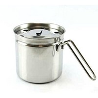 BOLLILATTE INOX  LT.1