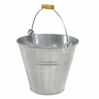SECCHIO ZINCATO PESANTE LT.10