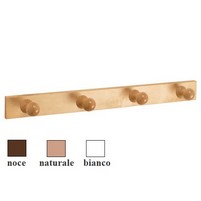 ATTACCAPANNI LEGNO 4 POSTI ART.138
