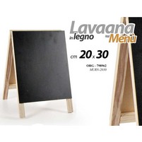 LAVAGNA MENU' 2 LATI 30X20