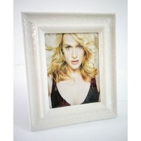 PORTAFOTO ECOPELLE BIANCO 20X25